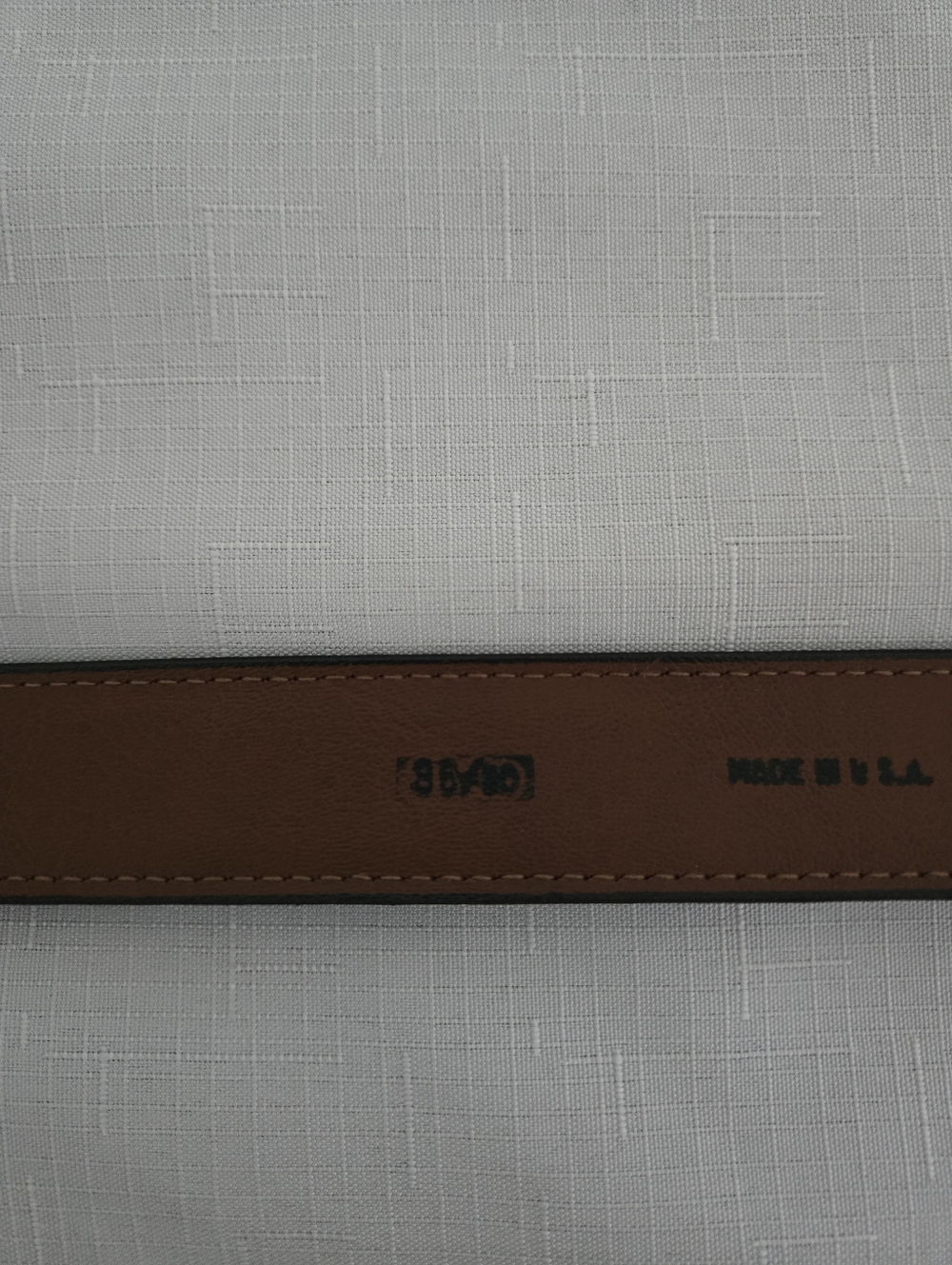 Leather Burgundy Vintage Belt Womens Gold Buckle Classic Minimalist Quiet Luxury - Picture 4 of 7